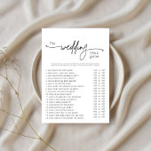 Carte Jeu de chaussures mariage, jeu de Fêtes des mariée