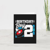 Carte Jeu de hockey de 2 ans Thème 2ème anniversaire gar (Devant)