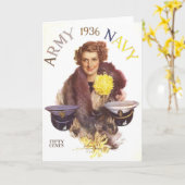 Carte Jeu de la Marine de l'Armée (Fleur jaune)