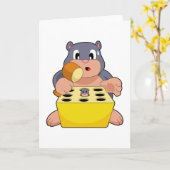 Carte Jeu de la taupe (Fleur jaune)
