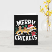 Carte Jeu de Noël Cute Leopard Gecko (Fleur jaune)