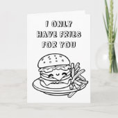 Carte Jeu de page de coloriage amusant | Saint-Valentin (Devant)