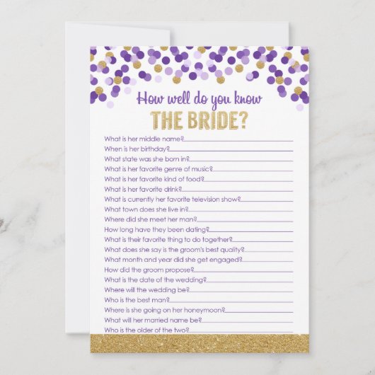 Carte Jeu de questions pour enterrement de vie de jeune  (Devant)