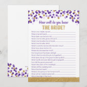 Carte Jeu de questions pour enterrement de vie de jeune  (Devant / Derrière)