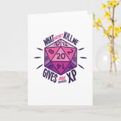 Carte Jeu de rôles (Fleur jaune)