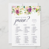 Carte Jeu de salle de bain double face Vibrant Bloom (Dos)