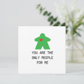 Carte Jeu de société Green Meeple Saint Valentin (Debout devant)