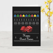 Carte Jeu de société Ugly Sweater - Soirée de jeu amusan (Fleur jaune)