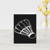 Carte Jeu de volant de badminton Sports d'intérieur (Fleur jaune)