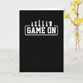 Carte Jeu d'échecs sur (Fleur jaune)