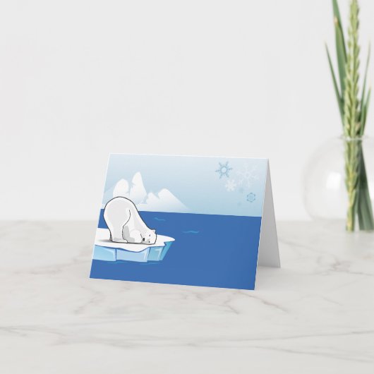 Carte Jeu d'ours blanc (Devant)