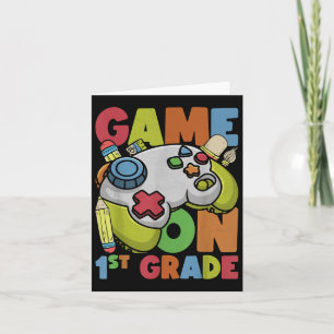 Carte Jeu en 1ère année Retour à l'école 1ère année nive
