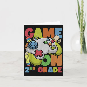 Carte Jeu en 2e année Retour à l'école 2e année niveau U