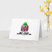 Carte Jeu Face Punk (Retro Avatar) (Fleur jaune)