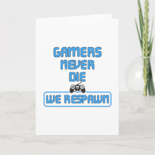 Carte Jeu Jeu Joueur Vidéo Jeu Console Idée cadeau