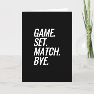 Carte Jeu. Lot. Correspondance. Au revoir.