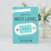 Carte Jeu Rétro Thème Salle de classe Valentines J (Debout devant)