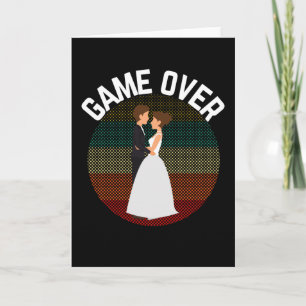 Carte Jeu sur la salle pour être drôle Mariage Bachelor