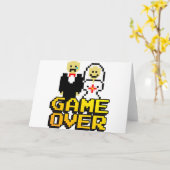 Carte Jeu sur le mariage (8 bits) (Fleur jaune)