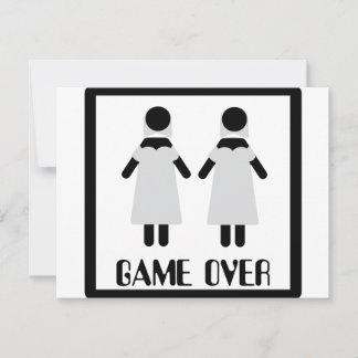 Carte jeu sur l'icône du couple lesbien