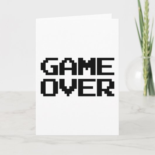Carte Jeu terminé (Devant)