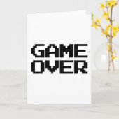 Carte Jeu terminé (Fleur jaune)