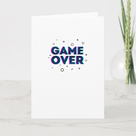 Carte Jeu terminé (Devant)