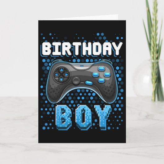 Carte Jeu vidéo de Birthday Boy (Devant)
