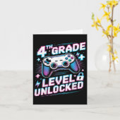 Carte Jeu vidéo déverrouillé de 4e année Premier jour Ga (Fleur jaune)