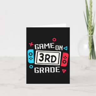 Carte Jeu Vidéo sur 3e année Cool Équipe Enfants Troisiè