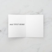 CARTE JEUDI D'ANNIVERSAIRE TRUMP (PERSONNALISER) (Intérieur)