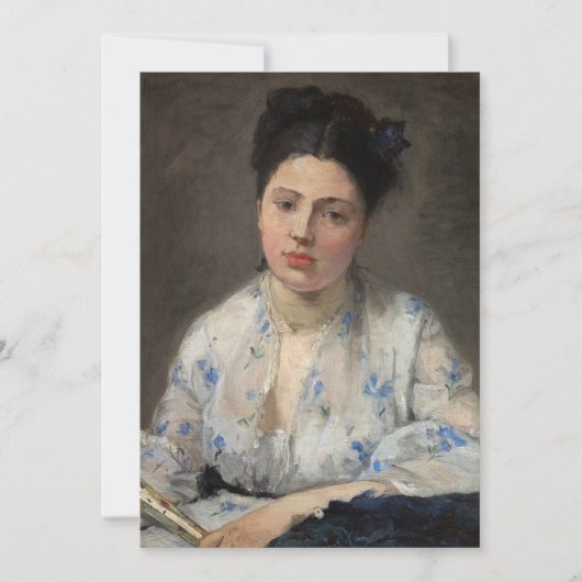Carte Jeune femme | Berthe Morisot (Devant)