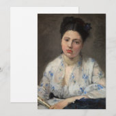 Carte Jeune femme | Berthe Morisot (Devant / Derrière)