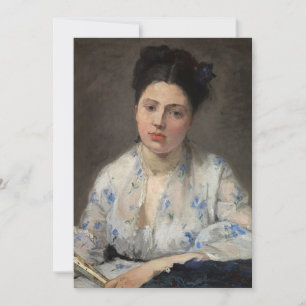 Carte Jeune femme Berthe Morisot