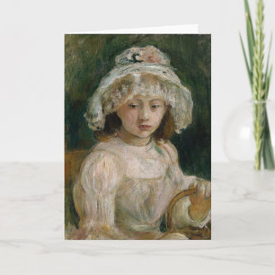 Carte Jeune fille avec Casquette   Berthe Morisot