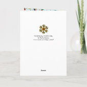 Carte JEUNE FILLE BLANCHE / Joyeux anniversaire (Dos)