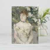 Carte Jeune fille dans une balle | Berthe Morisot (Debout devant)