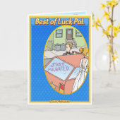 Carte Jeune-marié de félicitations ! (Fleur jaune)