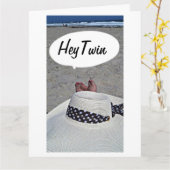 CARTE JEUX ANNIVERSAIRE À MA SOEUR DOUCE (Fleur jaune)