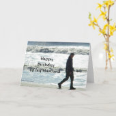 CARTE JEUX ANNIVERSAIRE À MON MARI (Fleur jaune)