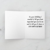 CARTE JEUX ANNIVERSAIRE À MON "TRÈS MEILLEUR AMI" (Intérieur)