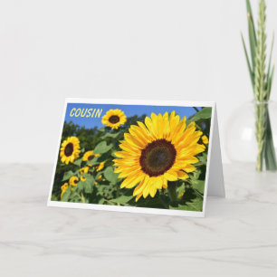 CARTE JEUX ANNIVERSAIRE À UN "BEAU COUSIN"