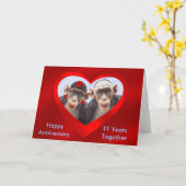 CARTE JEUX ANNIVERSAIRE ? ? ANNÉES ENSEMBLE-CARTE DE SAL (Fleur jaune)