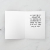 CARTE **JEUX ANNIVERSAIRE AU TRÈS MEILLEUR AMI** (Intérieur)