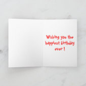 CARTE "JEUX ANNIVERSAIRE" CATERPILLAR DE PLANCHE (Intérieur)