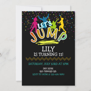 Carte JEUX D'ANNIVERSAIRE, ANNIVERSAIRE DE ENFANT, Tramp