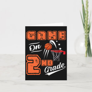 Carte Jeux De Basket De Deuxième Année Premier Jour De S