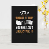 Carte Jeux de réalité virtuelle | Cadeau de jeu VR pour  (Fleur jaune)