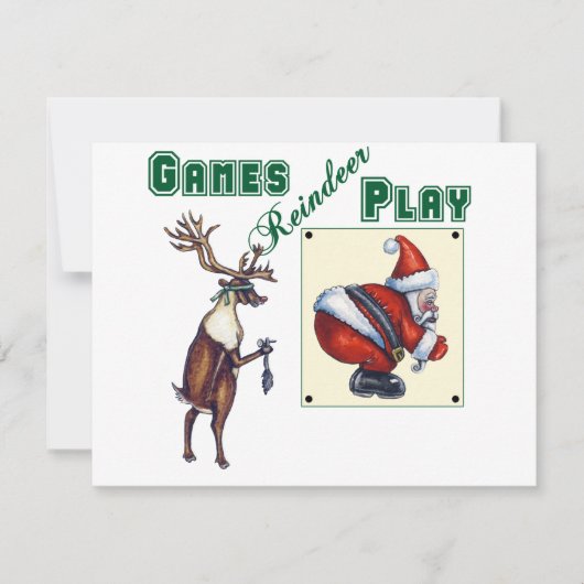 Carte Jeux de Renne (Devant)
