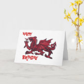 CARTE JEUX DRAGON D'ANNIVERSAIRE (Fleur jaune)